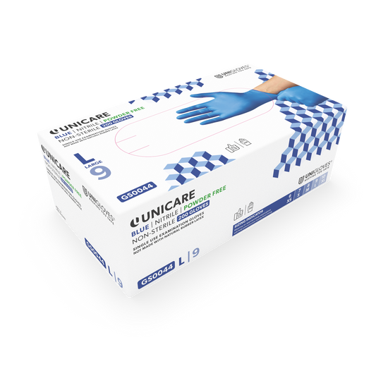 Premium Blue Nitrile Gloves 2000/case