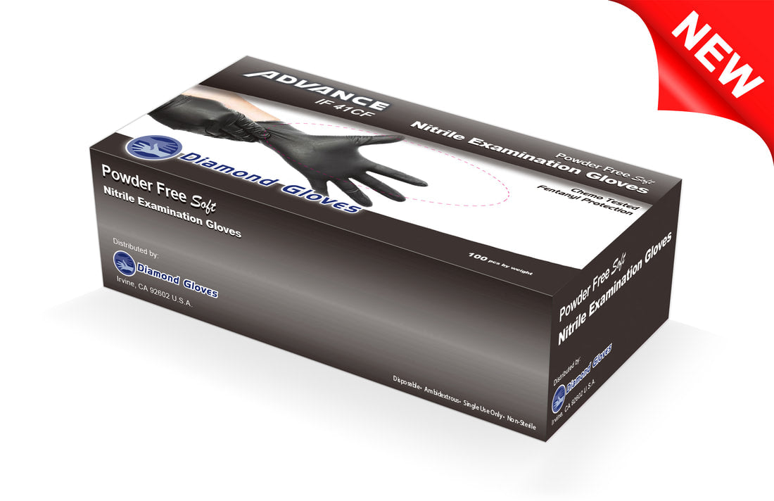 Metal Advance Black Nitrile LARGE (Case - 10 Boxes)